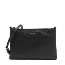 Borsa Donna a Tracolla COCCINELLE in Pelle Nera Linea Best Small