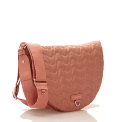 Borsa Donna a Tracolla COCCINELLE in Tessuto Matelassè linea Blaire colore Camelia Misura Medium