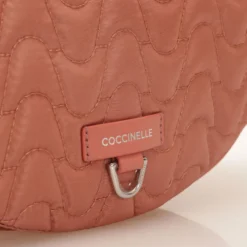 Borsa Donna a Tracolla COCCINELLE in Tessuto Matelassè linea Blaire colore Camelia Misura Medium