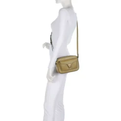 Borsa Donna a Tracolla COCCINELLE in Pelle Seagrass linea Beat Soft Misura Small