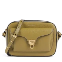 Borsa Donna a Tracolla COCCINELLE in Pelle Seagrass linea Beat Soft Misura Small