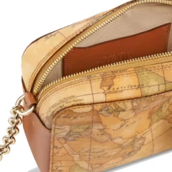 Borsa Donna a Tracolla con Catena 1A Classe Alviero Martini Linea Geo Classic E030