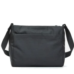 Borsa Donna a Tracolla con Tasca Frontale MANDARINA DUCK in Tessuto Linea MD20 Colore Nero