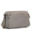 Borsa Donna a Tracolla Espandibile MANDARINA DUCK in Tessuto Linea MD20 Colore Taupe