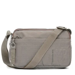 Borsa Donna a Tracolla Espandibile MANDARINA DUCK in Tessuto Linea MD20 Colore Taupe