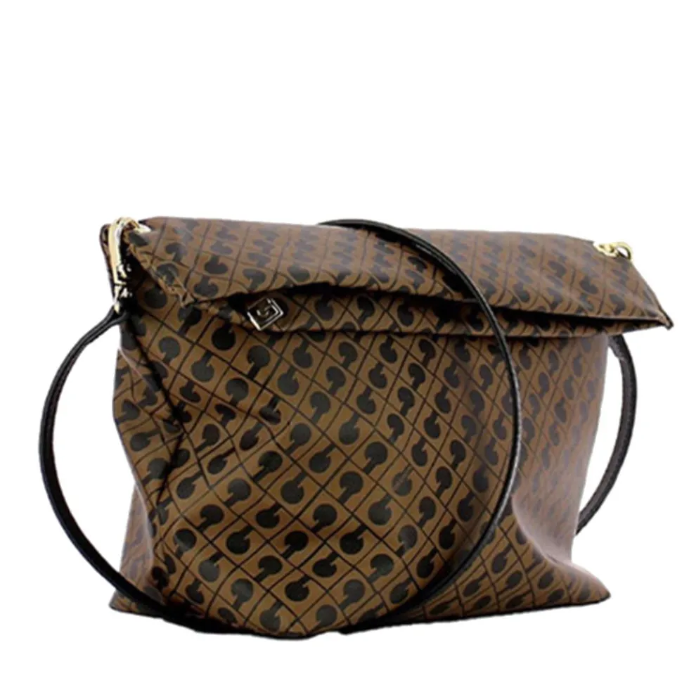 Borsa Donna a Tracolla GHERARDINI in Tessuto Softy Colore Toffee - GH0311