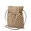 Borsa Donna a Tracolla GHERARDINI in Tessuto Softy Colore Tabacco - Burro