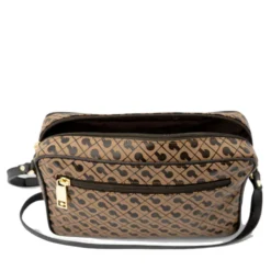 Borsa Donna a Tracolla GHERARDINI in Tessuto Softy colore Toffee