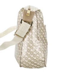 Borsa Donna a Tracolla GHERARDINI in Tessuto Softy colore Creta
