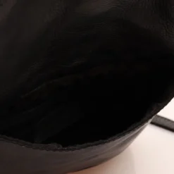 Borsa Donna a Tracolla GIANNI CONTI in Pelle Liscia Nera