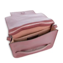 Borsa Donna a Tracolla Grande THE BRIDGE linea Lucrezia in Pelle Viola Orchidea