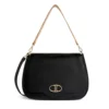 Borsa Donna a Tracolla Grande 1A Classe Alviero Martini linea Brave Messenger in Pelle Nera LD54
