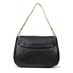 Borsa Donna a Tracolla Grande 1A Classe Alviero Martini linea Brave Messenger in Pelle Nera LD54