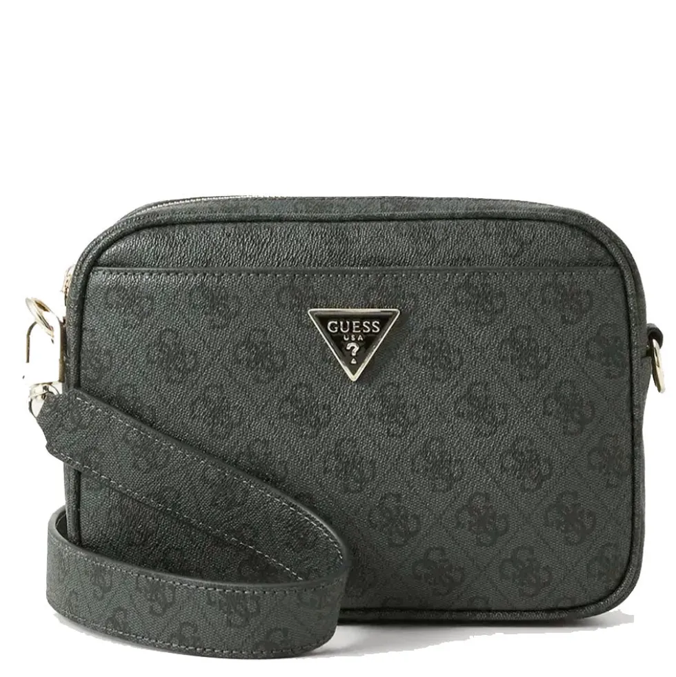 Borsa Donna a Tracolla GUESS Linea Meridian colore Coal Logo