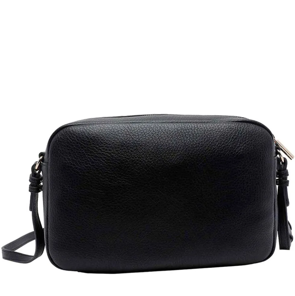 Borsa Donna a Tracolla LIU JO Better effetto Bottalato Nero