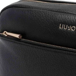 Borsa Donna a Tracolla LIU JO Better effetto Bottalato Nero