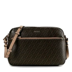 Borsa Donna a Tracolla LIU JO stampa Logo Monogram Testa di Moro