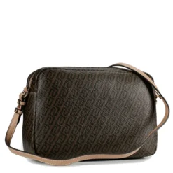 Borsa Donna a Tracolla LIU JO stampa Logo Monogram Testa di Moro