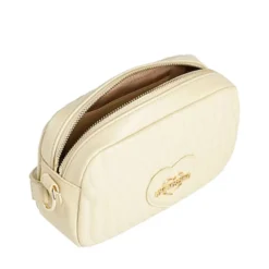 Borsa Donna a Tracolla LOVE MOSCHINO linea Bubby Love in Ecopelle color Burro