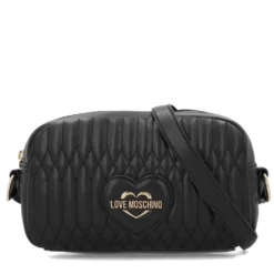 Borsa Donna a Tracolla LOVE MOSCHINO linea Bubby Love in Ecopelle Nera