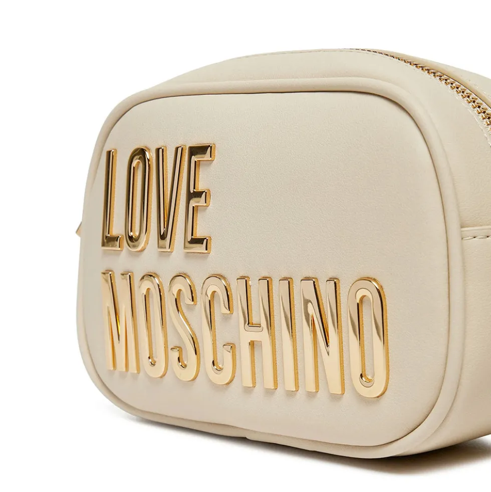 Borsa Donna a Tracolla LOVE MOSCHINO linea Bold Bag Avorio