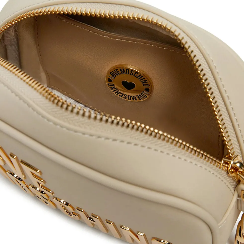 Borsa Donna a Tracolla LOVE MOSCHINO linea Bold Bag Avorio