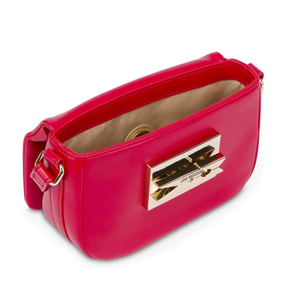 Borsa Donna a Tracolla LOVE MOSCHINO linea Clothespin Rossa