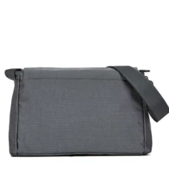 Borsa Donna a Tracolla MANDARINA DUCK Chiusa con Pattina in Tessuto colore Steel Linea MD20