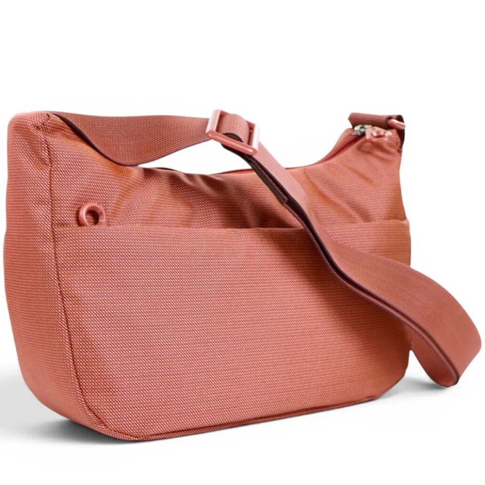 Borsa Donna a Tracolla MANDARINA DUCK in Tessuto colore Pecan Nut Linea MD20 - P10QMT30