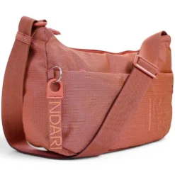 Borsa Donna a Tracolla MANDARINA DUCK in Tessuto colore Pecan Nut Linea MD20 - P10QMT30