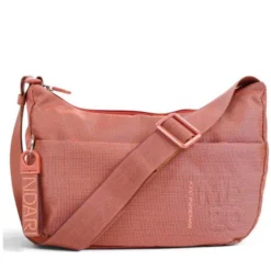 Borsa Donna a Tracolla MANDARINA DUCK in Tessuto colore Pecan Nut Linea MD20 - P10QMT30