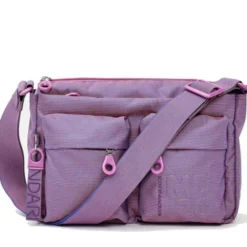 Borsa Donna a Tracolla MANDARINA DUCK in Tessuto Linea MD20 Colore Sushi Flower - P10QMTX5