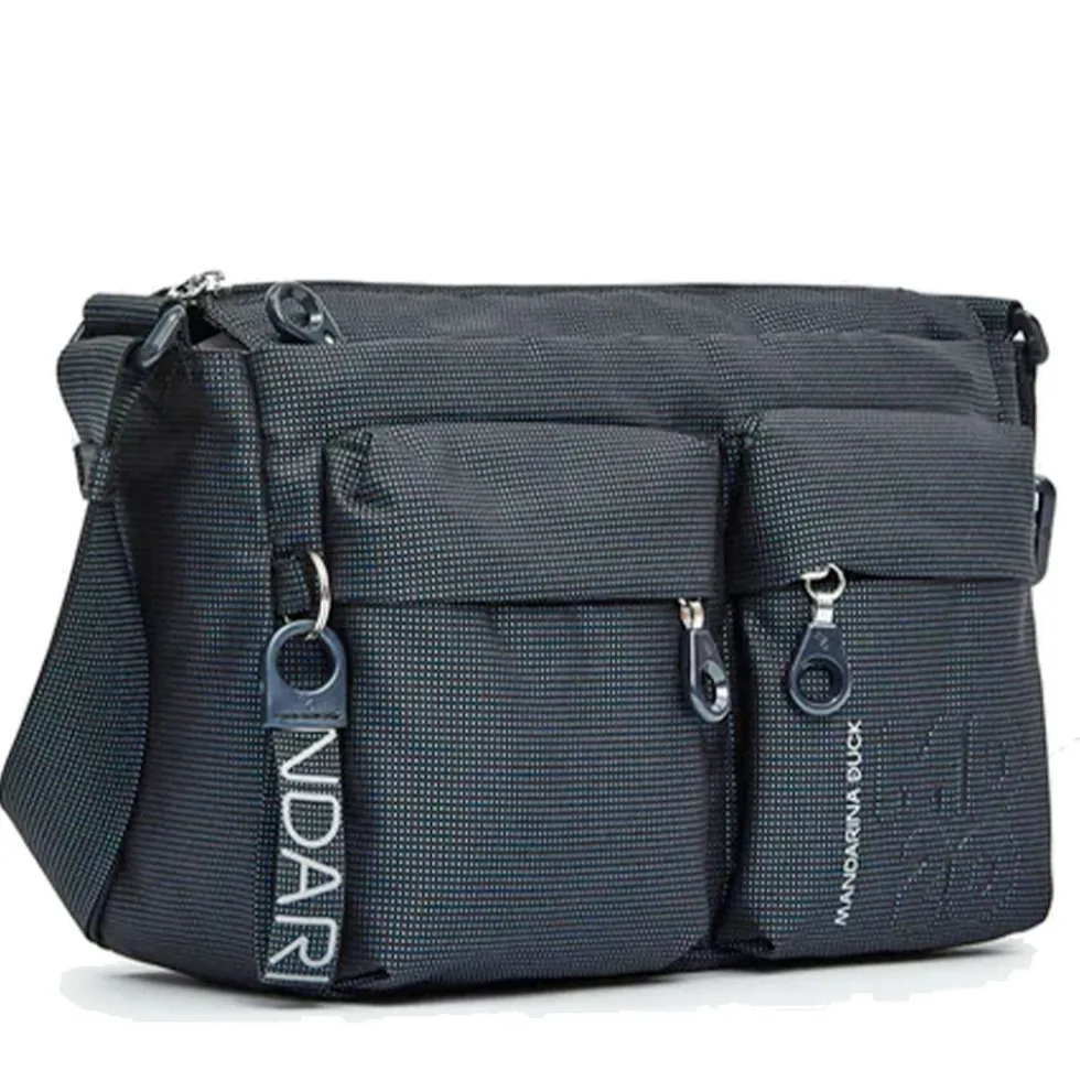 Borsa Donna a Tracolla MANDARINA DUCK in Tessuto Linea MD20 Colore Scarab - P10QMTX5