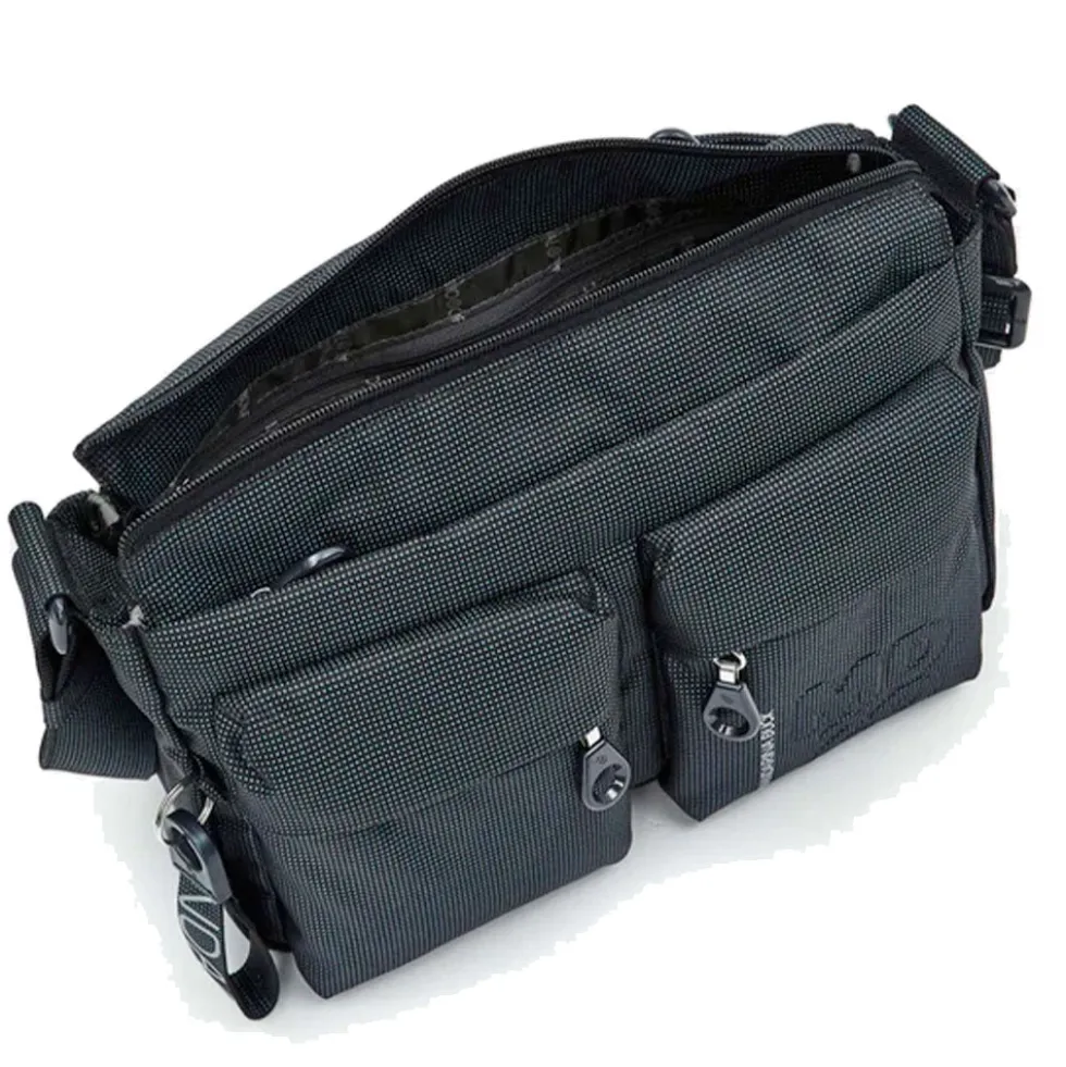 Borsa Donna a Tracolla MANDARINA DUCK in Tessuto Linea MD20 Colore Scarab - P10QMTX5