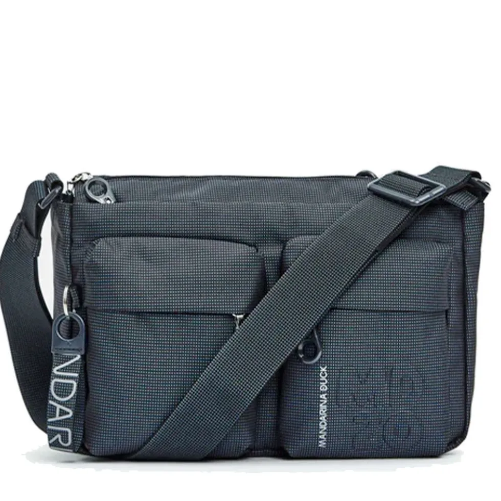 Borsa Donna a Tracolla MANDARINA DUCK in Tessuto Linea MD20 Colore Scarab - P10QMTX5
