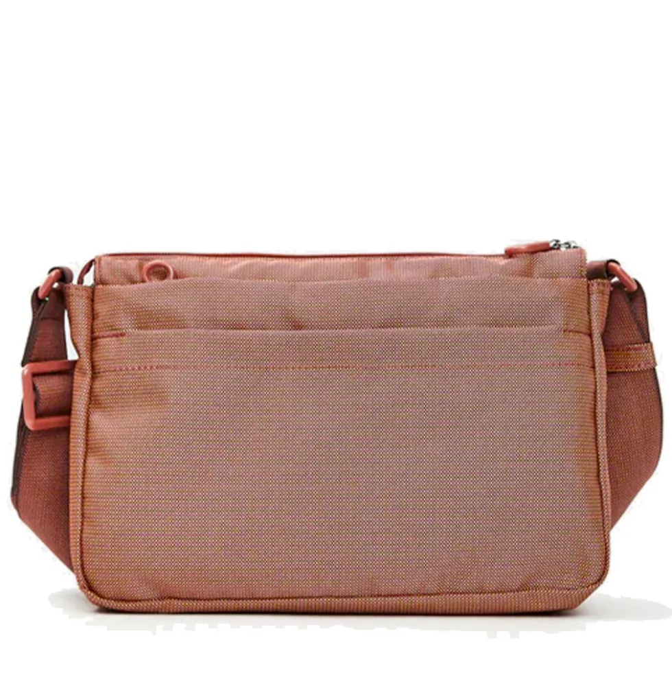 Borsa Donna a Tracolla MANDARINA DUCK in Tessuto Linea MD20 Colore Pecan Nut - P10QMTX5