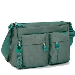 Borsa Donna a Tracolla MANDARINA DUCK in Tessuto Linea MD20 Colore Emerald - P10QMTX5