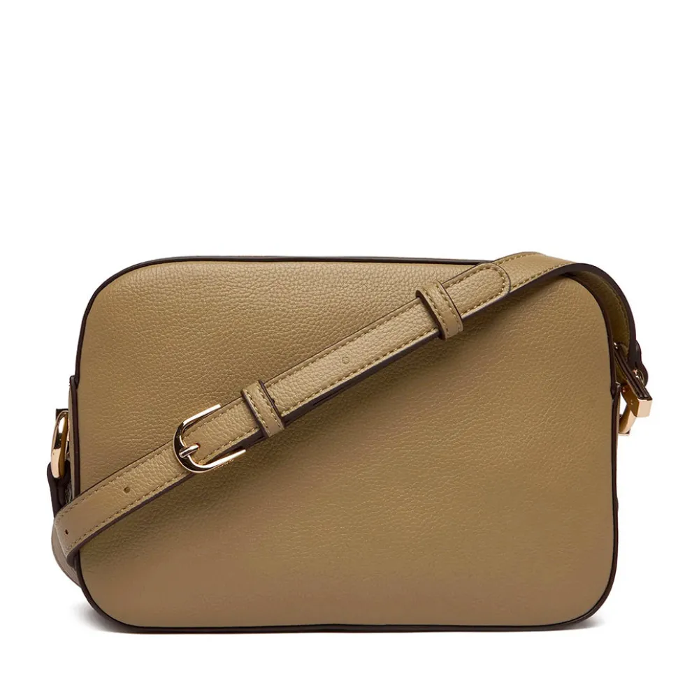 Borsa Donna a Tracolla Media LIU JO Better effetto Bottalato color Fango