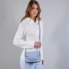Borsa Donna a Tracolla Media THE BRIDGE linea Lucrezia in Pelle Verde Maggiorana