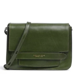 Borsa Donna a Tracolla Media THE BRIDGE linea Lucrezia in Pelle Verde Maggiorana