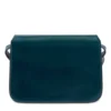 Borsa Donna a Tracolla Media THE BRIDGE linea Lucrezia in Pelle Blu Pavone