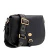 Borsa Donna a Tracolla Media THE BRIDGE linea Isadora in Pelle Nera