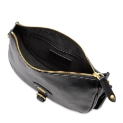 Borsa Donna a Tracolla Media THE BRIDGE linea Isadora in Pelle Nera