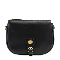 Borsa Donna a Tracolla Media THE BRIDGE linea Isadora in Pelle Nera