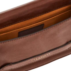 Borsa Donna a Tracolla Media THE BRIDGE linea Lucrezia in Pelle Marrone