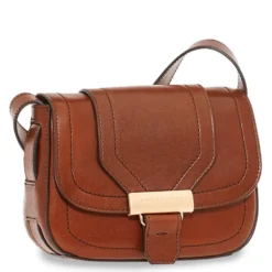 Borsa Donna a Tracolla Media THE BRIDGE linea Benedetta in Pelle Marrone