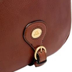 Borsa Donna a Tracolla Media THE BRIDGE linea Isadora in Pelle Marrone