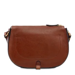 Borsa Donna a Tracolla Media THE BRIDGE linea Isadora in Pelle Marrone