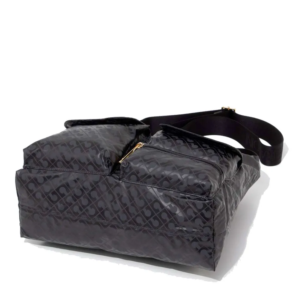 Borsa Donna a Tracolla Multitasche GHERARDINI in Tessuto Softy Colore Excalibur