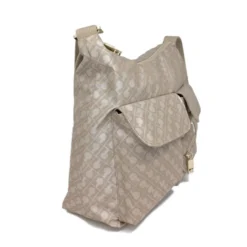 Borsa Donna a Tracolla Multitasche GHERARDINI in Tessuto Softy colore Creta
